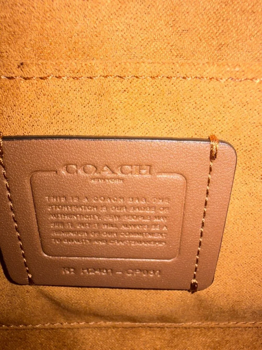 NWOT COACH Andrea Carryall Bag - Smooth Black Napa Leather - CP081 - MSRP $428